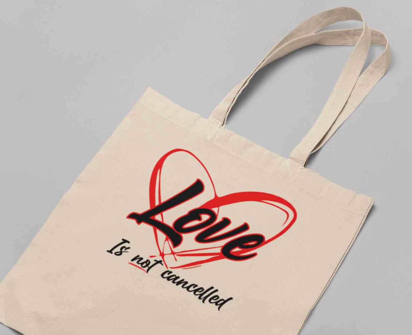 Love Is Not Cancelled -  Wine Tote