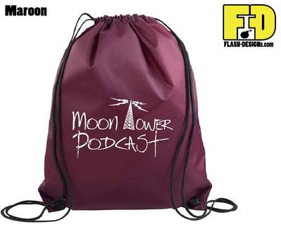 Moon Tower Podcast - Drawstring Backpack