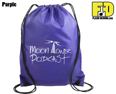 Moon Tower Podcast - Drawstring Backpack