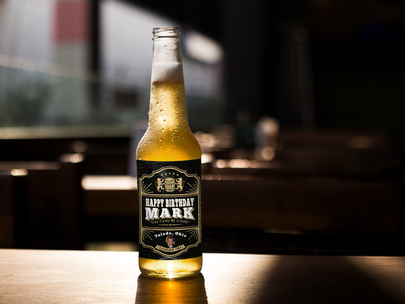 Personalized Gift - Beer Bottle Stickers
