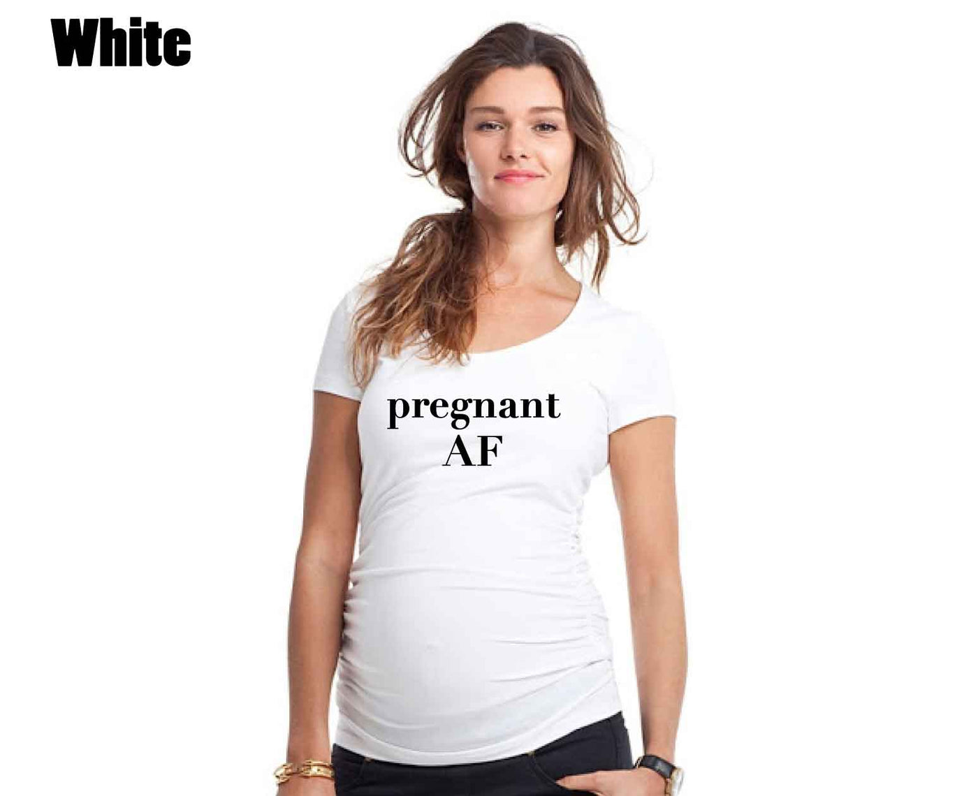 Pregnant AF - Maternity Shirt