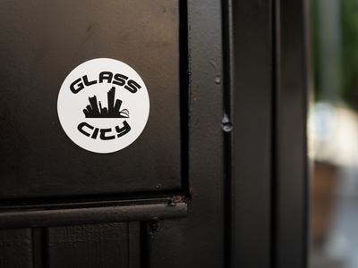 Glass City - Sticker