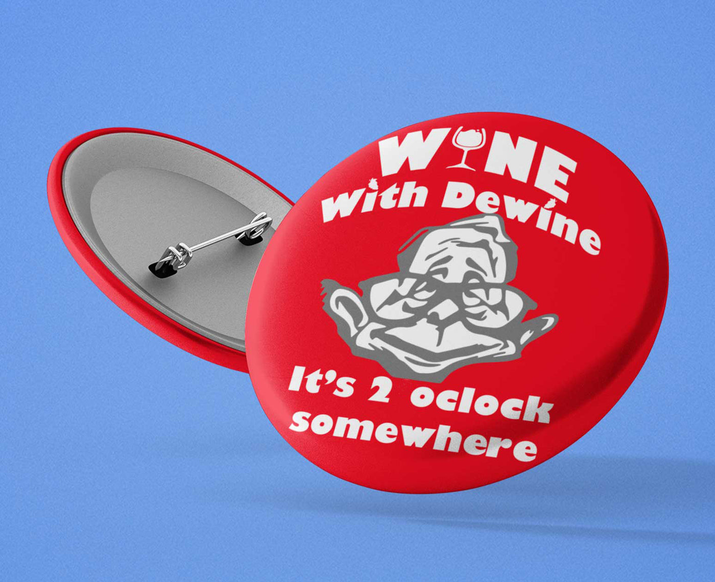 Wine With Dewine Button