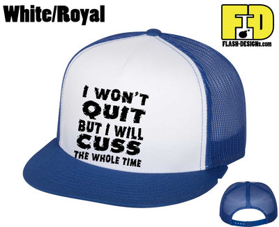 I Won't Quit - Hat