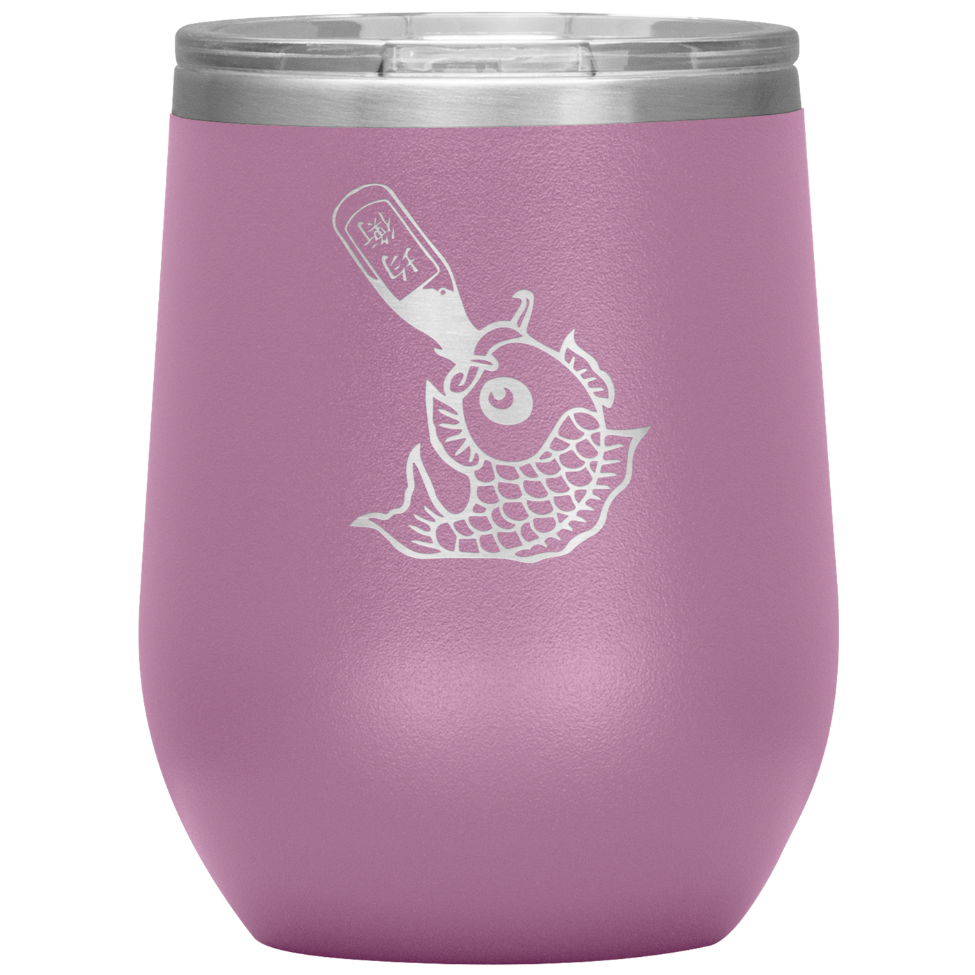 Drunk Like Fish - Wine Tumbler