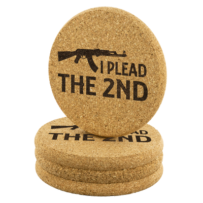 Plead The 2nd - Cork Coaster Set